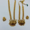 Bridal Temple Necklace with Jhumka Earrings – Jaipur Design Arts